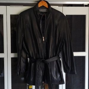 Women's Leather Coat